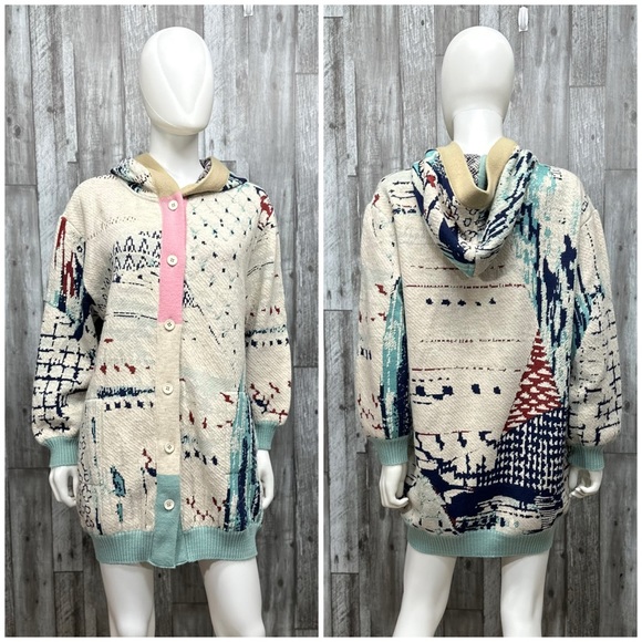 Anthropologie Aldo Martins Hooded Cardigan [785] - Picture 6 of 15